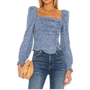 ASTR the Label floral top